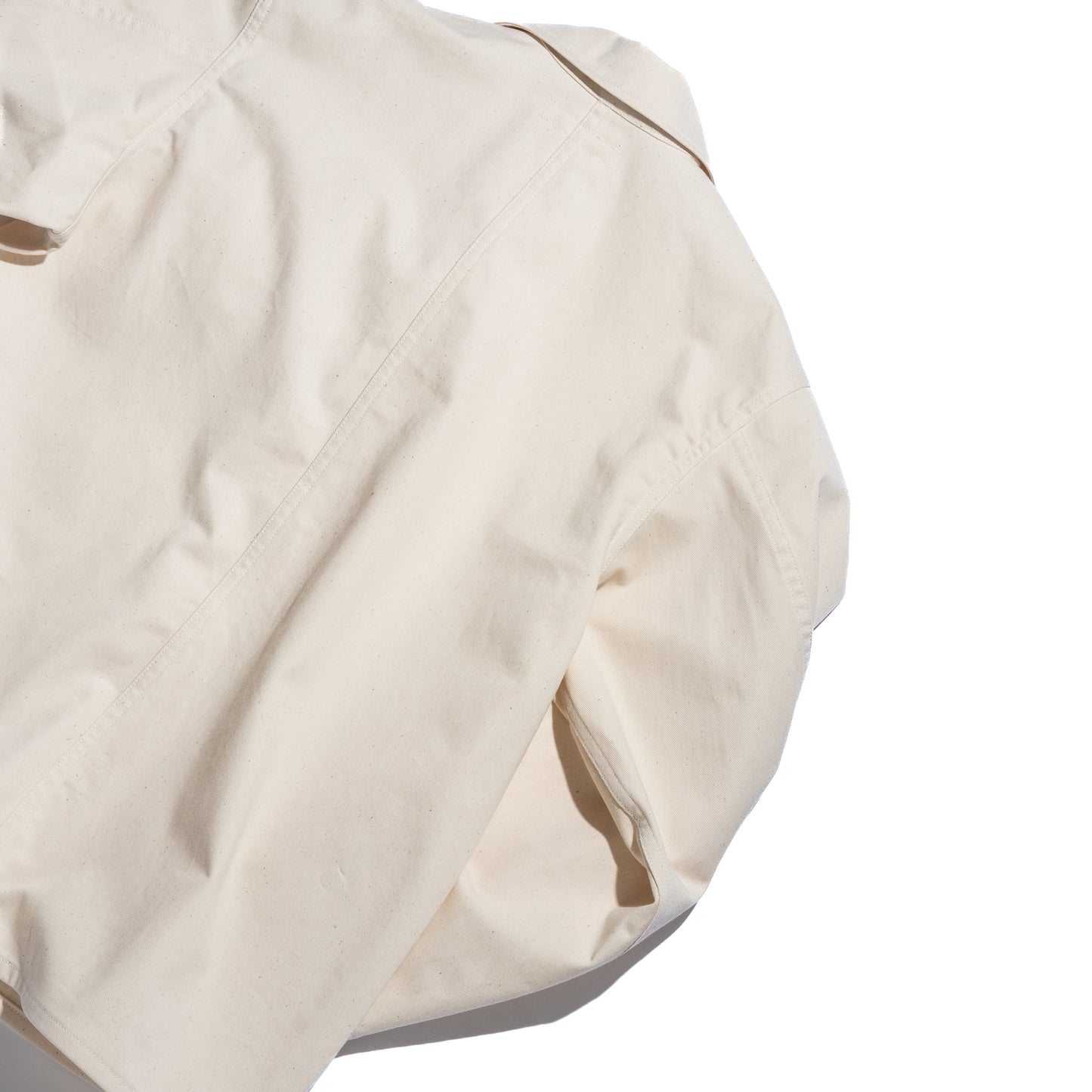 COVERALL IN ECRU TWILL