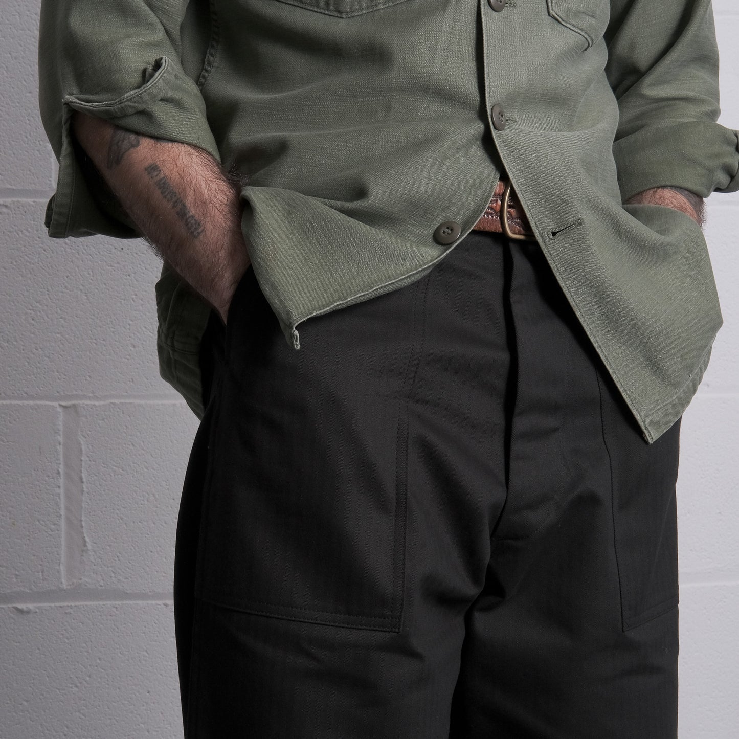 FATIGUES IN BLACK HBT (Pre order opens at 5pm on the 3rd of September)