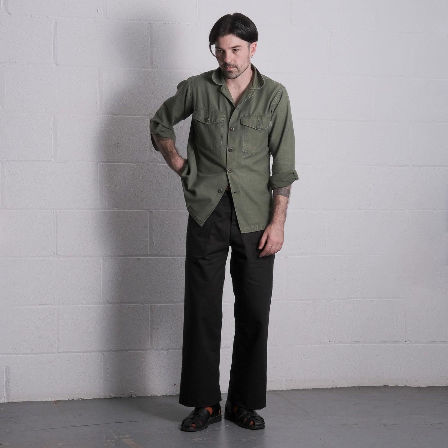FATIGUES IN BLACK HBT (Pre order opens at 5pm on the 3rd of September)