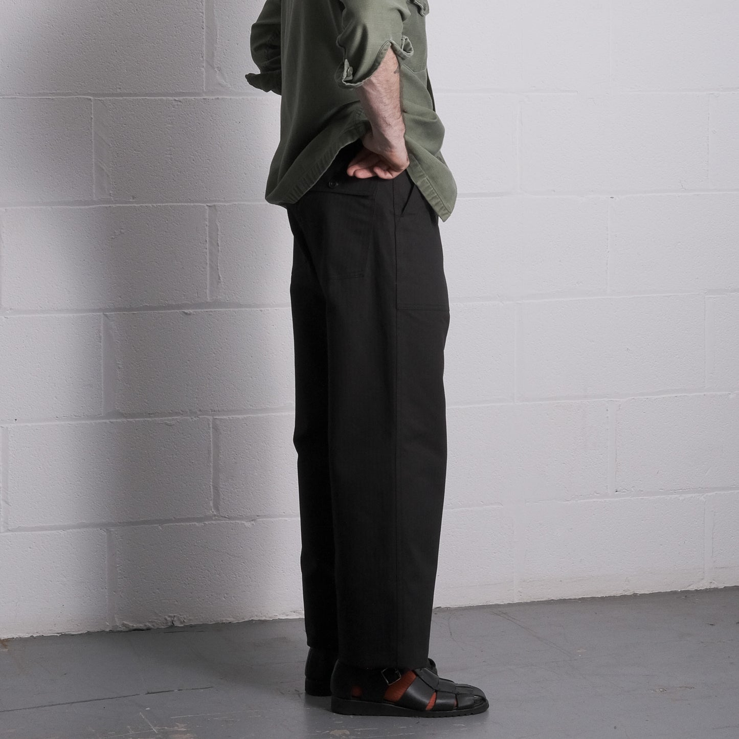 FATIGUES IN BLACK HBT (Pre order opens at 5pm on the 3rd of September)