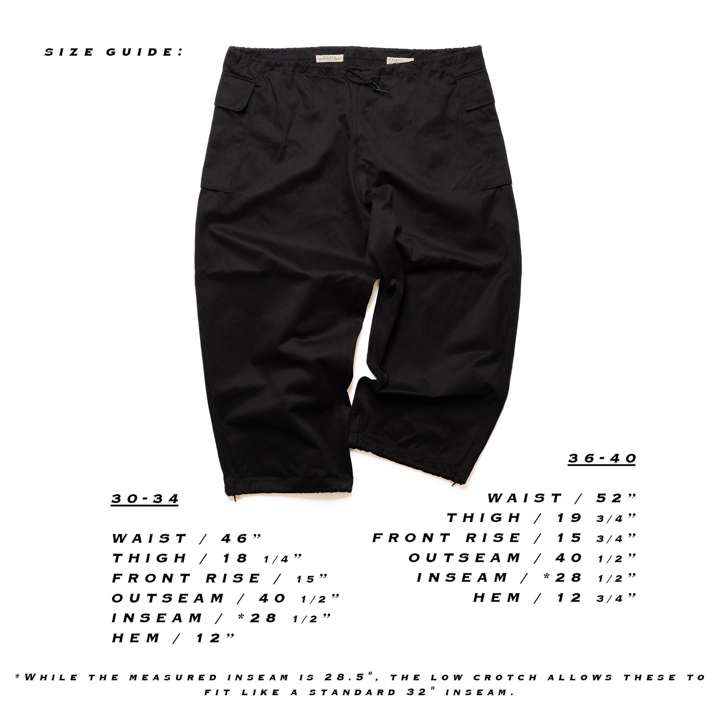 CHEMICAL TROUSERS (PRE-ORDER)