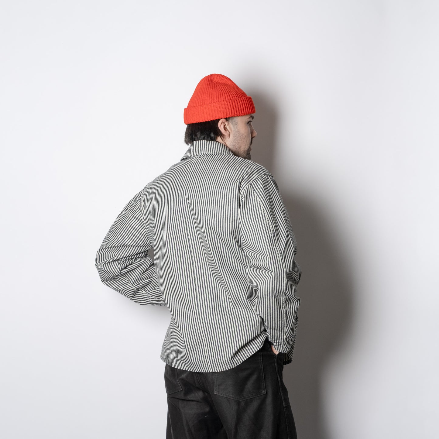 COVERALL IN HICKORY TWILL (PRE-ORDER)