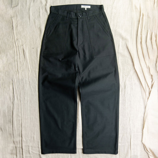 FATIGUES IN BLACK SATEEN
