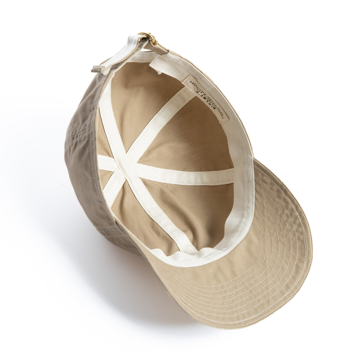 MECHANICS CAP KHAKI CANVAS